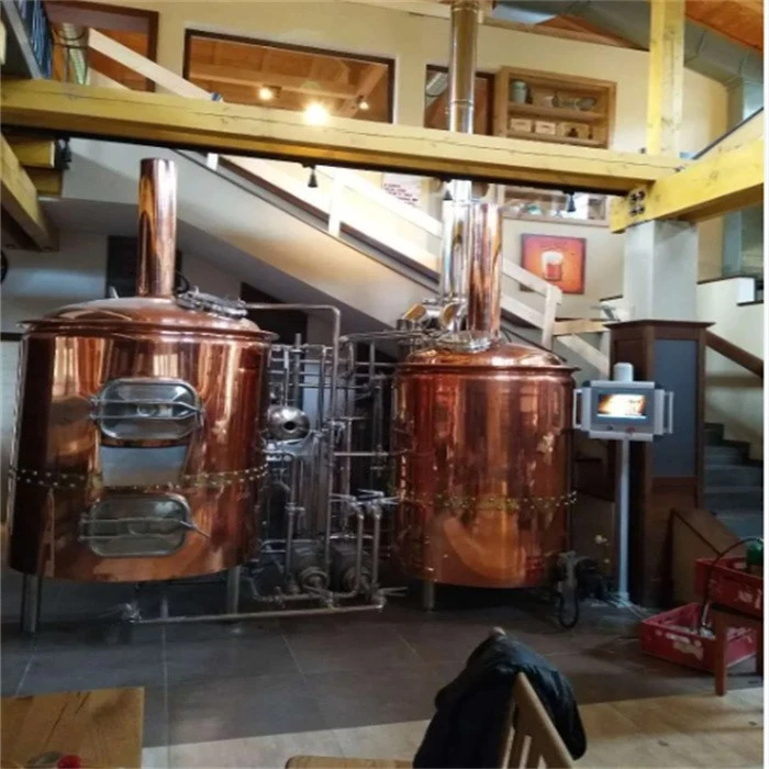 500L Brewing Equipment Combined 2 Vessels Brewhouse System