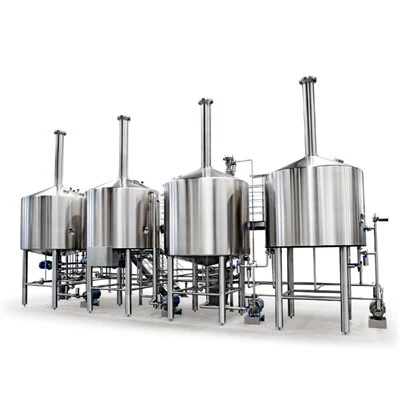 4 Schiffe Stailn Less Steel Brewhouse System